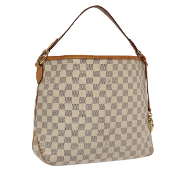 LOUIS VUITTON Handbags - LOUIS VUITTON Damier Azur Delightful PM Shoulder Bag N41447 LV Auth 97257
